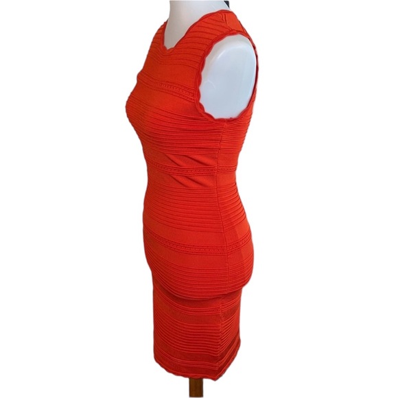 ARC Chloe Bodycon Dress Red Size Medium NWT - Picture 7 of 17